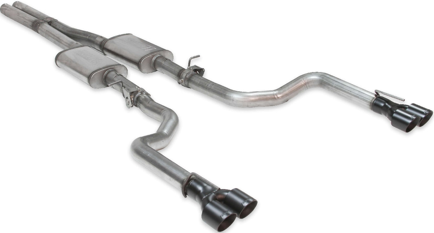 CAT-BACK EXHAUST,17-20 CHALLENGER R/T,DUAL OUT REAR