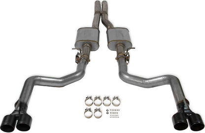CAT-BACK EXHAUST,15-20 CHALLENGER SRT,DUAL OUT REAR