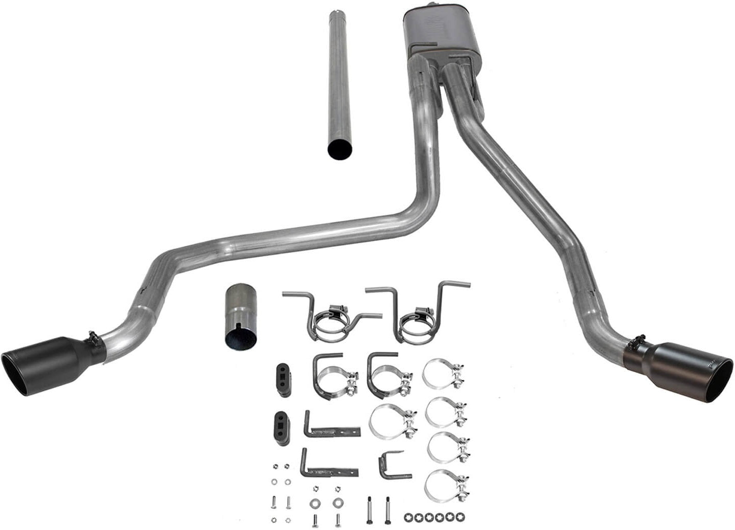 CAT-BACK EXHAUST,94-02 DODGE RAM,DOS
