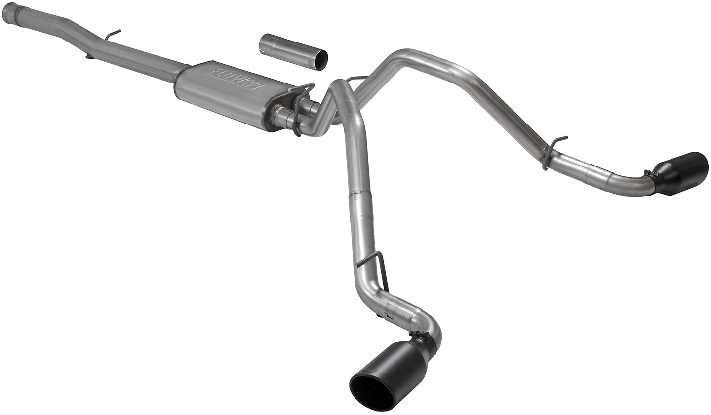 FLOWFX CAT-BACK EXHAUST,DOS,11-18 GM 1500,6.2L