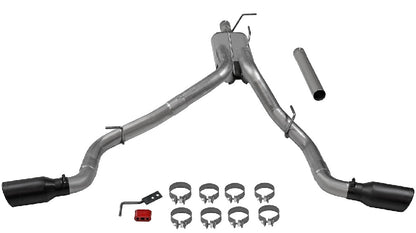 FLOWFX CAT-BACK EXHAUST,DOS,17-22 F250,F350 SUPER DUTY