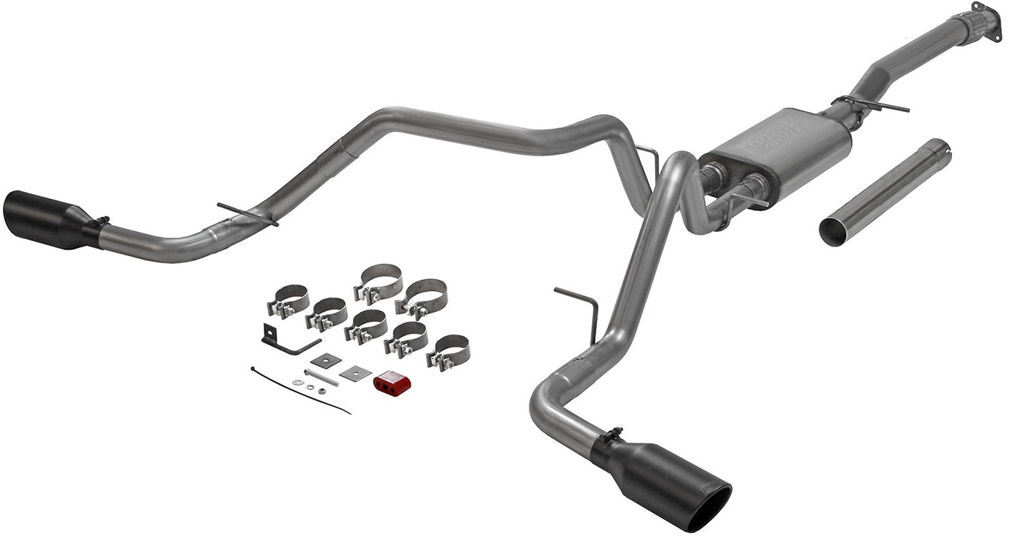 FLOWFX CAT-BACK EXHAUST,19-23 GM 1500 2.7L,DOS