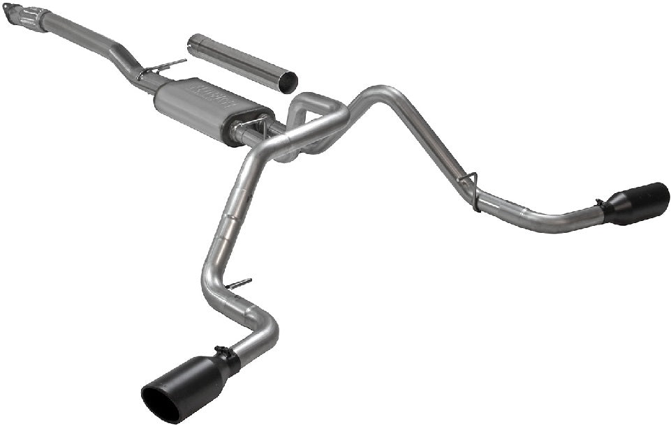 FLOWFX CAT-BACK EXHAUST,19-23 GM 1500 2.7L,DOS