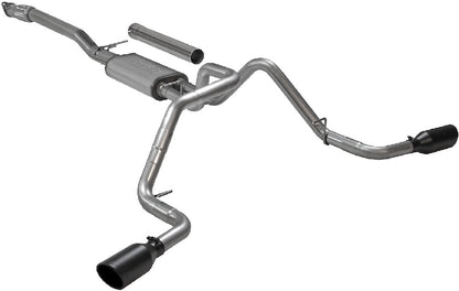 FLOWFX CAT-BACK EXHAUST,19-23 GM 1500 2.7L,DOS