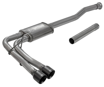 FLOWFX CAT-BACK EXHAUST,DOSS,21-22 F-150,2.7L,3.5L,5.0L