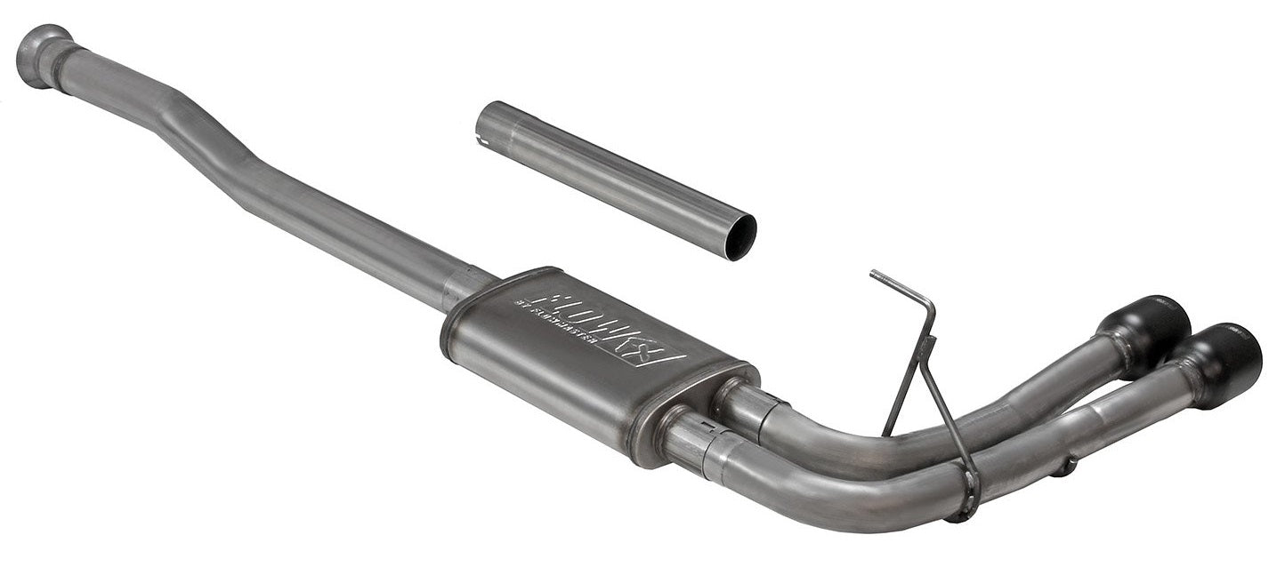 FLOWFX CAT-BACK EXHAUST,DOSS,21-22 F-150,2.7L,3.5L,5.0L