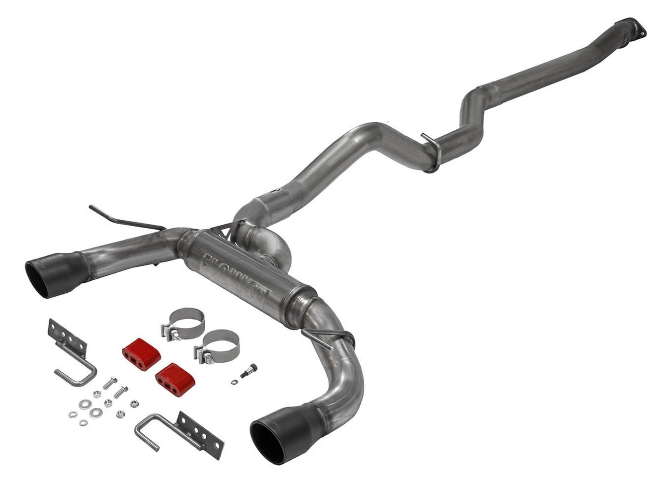 CAT-BACK,FFX,21-22 BRONCO,2.3L/2.7L,DUAL EXIT