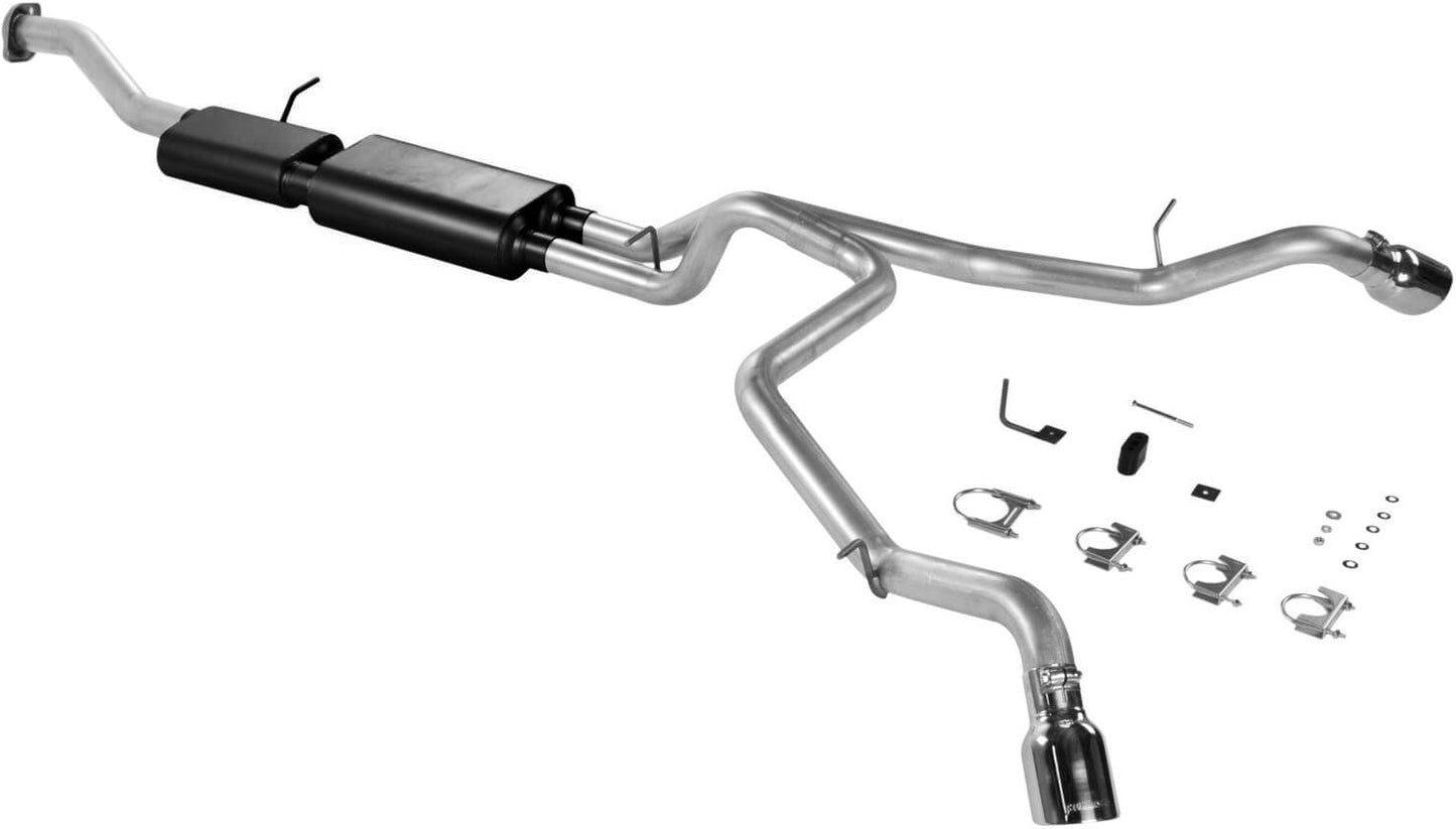 CAT-BACK EXHAUST,01-06 GM 1500 SUV,STAINLESS STEEL,DOS