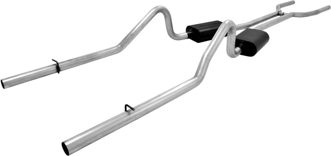 HEADER-BACK EXHAUST,68-70 MOPAR B-BODY,STAINLESS STEEL