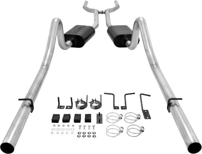 HEADER-BACK EXHAUST,68-70 MOPAR B-BODY,STAINLESS STEEL