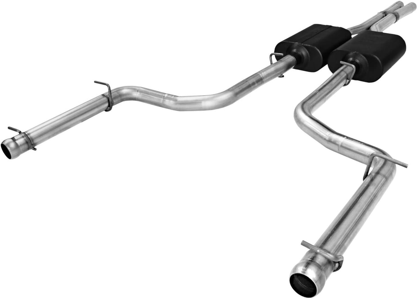 CAT-BACK EXHAUST,AMERICAN THUNDER,09-14 CHALLENGER RT,STAINLESS STEEL