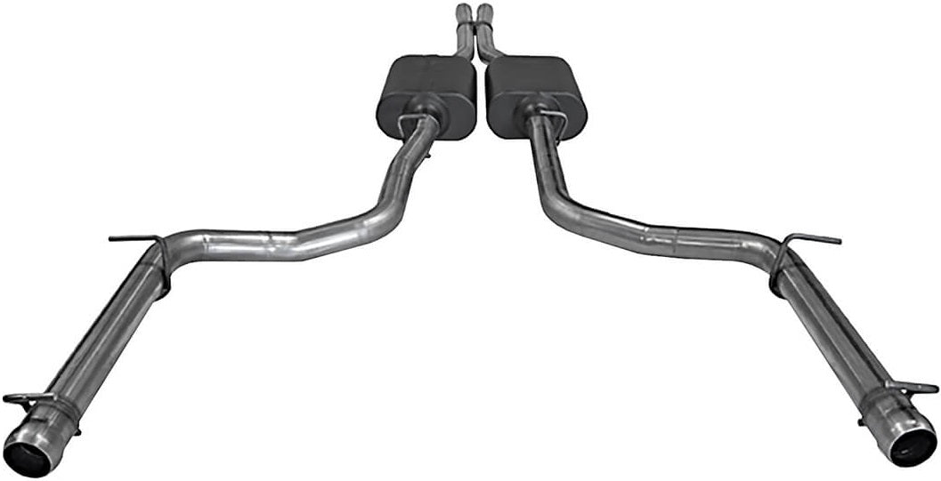 CAT-BACK EXHAUST,AMERICAN THUNDER,09-14 CHALLENGER RT,STAINLESS STEEL