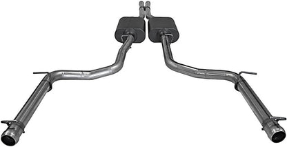CAT-BACK EXHAUST,AMERICAN THUNDER,09-14 CHALLENGER RT,STAINLESS STEEL