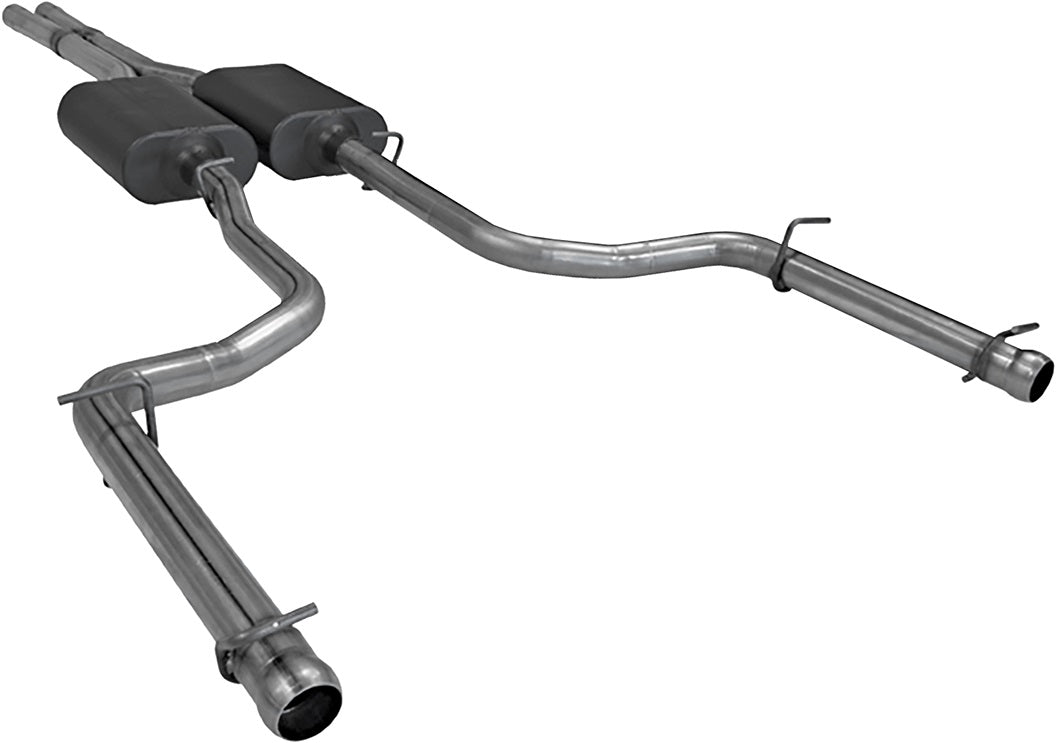 CAT-BACK EXHAUST,AMERICAN THUNDER,09-14 CHALLENGER RT,STAINLESS STEEL