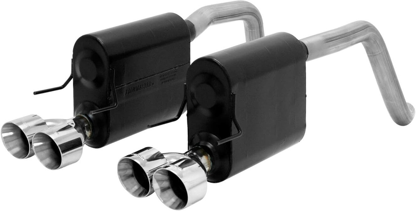 AXLE-BACK EXHAUST,FII,05-08 CORVETTE,STAINLESS STEEL