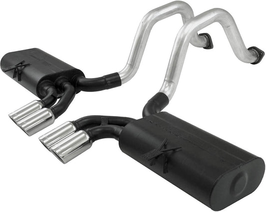 AXLE-BACK EXHAUST,FII,97-04 CORVETTE,STAINLESS STEEL