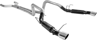 CAT-BACK EXHAUST,11-12 MUSTANG GT,5.0,STAINLESS STEEL,DUAL OUT REAR