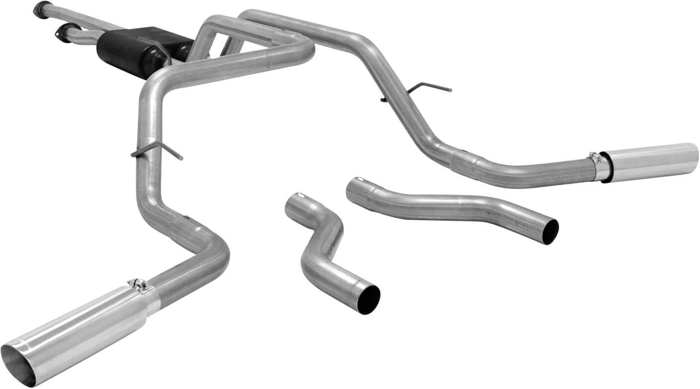 CAT-BACK EXHAUST,AMERICAN THUNDER,09-20 TUNDRA,SS,DOR/S