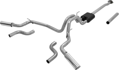 CAT-BACK EXHAUST,AMERICAN THUNDER,15-20 F150,SS,DOR/S