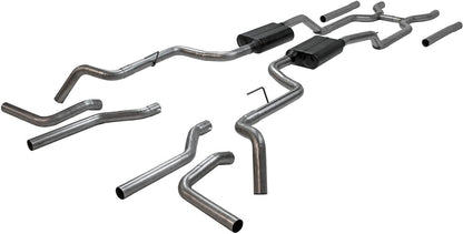 HEADER-BACK,63-66 C10,GMC,V8,2WD,STAINLESS STEEL,DO