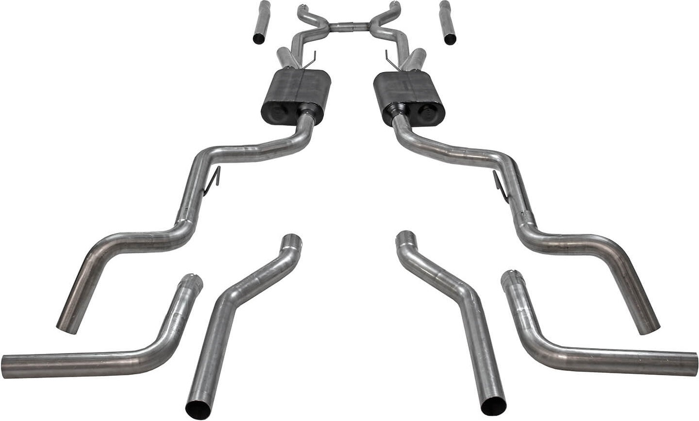 HEADER-BACK,63-66 C10,GMC,V8,2WD,STAINLESS STEEL,DO