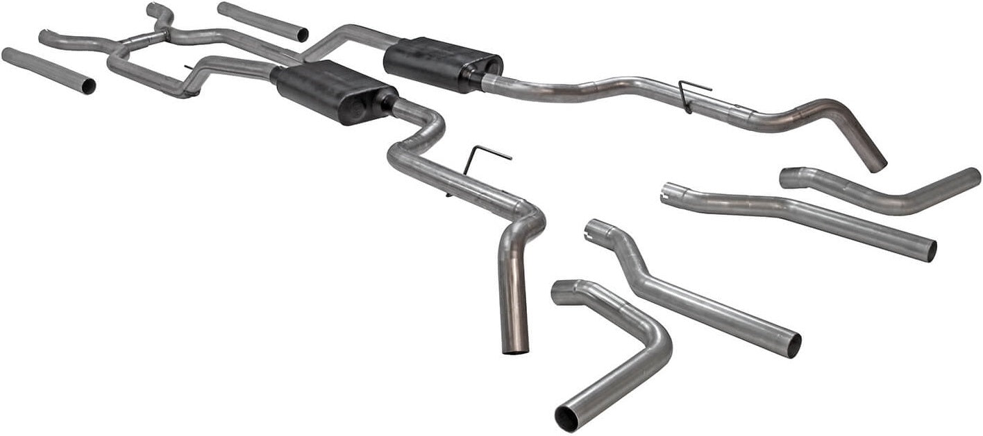 HEADER-BACK,63-66 C10,GMC,V8,2WD,STAINLESS STEEL,DO