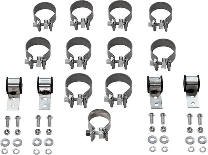 HEADER-BACK,63-66 C10,GMC,V8,2WD,STAINLESS STEEL,DO