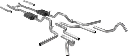 HEADER-BACK,67-72 F100,V8,2WD,STAINLESS STEEL,DO