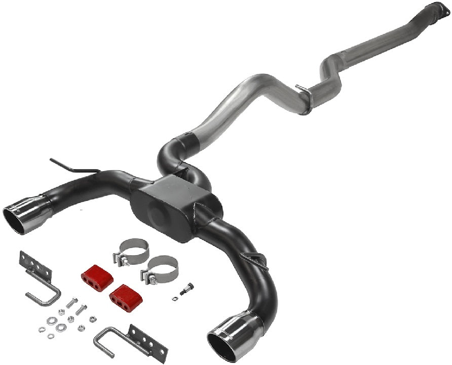 OUTLAW CAT-BACK EXHAUST,21-22 BRONCO 2DR 2.3/2.7L,DOR