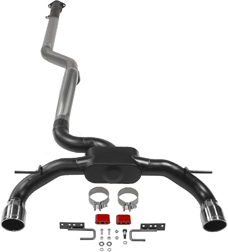 OUTLAW CAT-BACK EXHAUST,21-22 BRONCO 2DR 2.3/2.7L,DOR