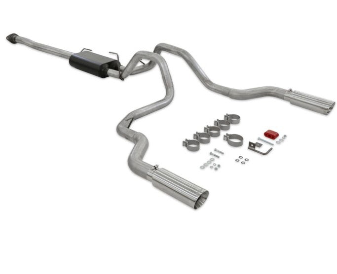 FORCE II CAT-BACK EXHAUST,15-20 F-150 2.7,3.5,5.0L,DOR