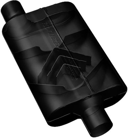 MUFFLER,40 SERIES DELTA,2.5" OFF IN/2.5" CEN OUT