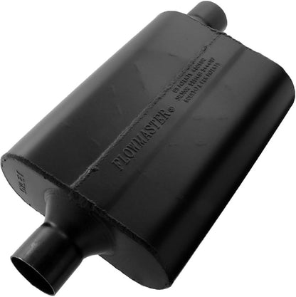 MUFFLER,SUPER 44,2.25 CEN IN/2.25OFF OUT