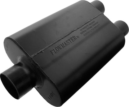 MUFFLER,SUPER 44,3" CEN IN/2.5" DUAL OUT