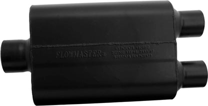 MUFFLER,SUPER 44,3" CEN IN/2.5" DUAL OUT
