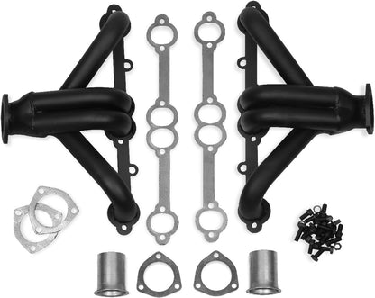 HEADER,SBC,1 5/8,UNIVERSAL,SHORTY,2 1/2,BLACK