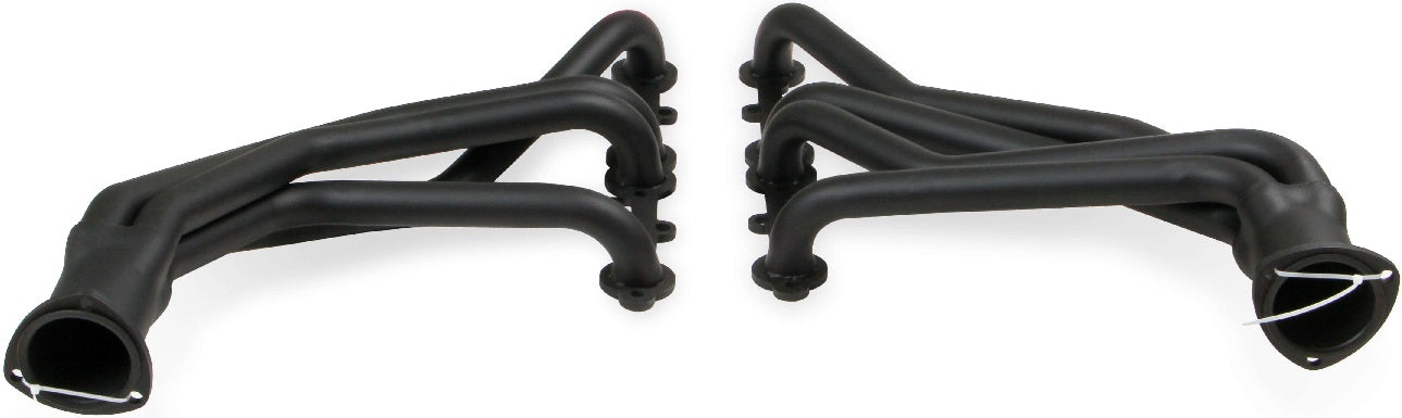 HEADER,SBC,1 1/2,66-74 C-10,LONG TUBE,3,BLACK