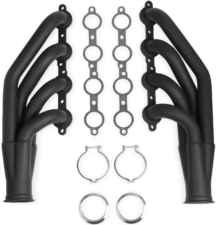 HEADER,LS TURBO,1 3/4,UP&FWD,3,BLACK