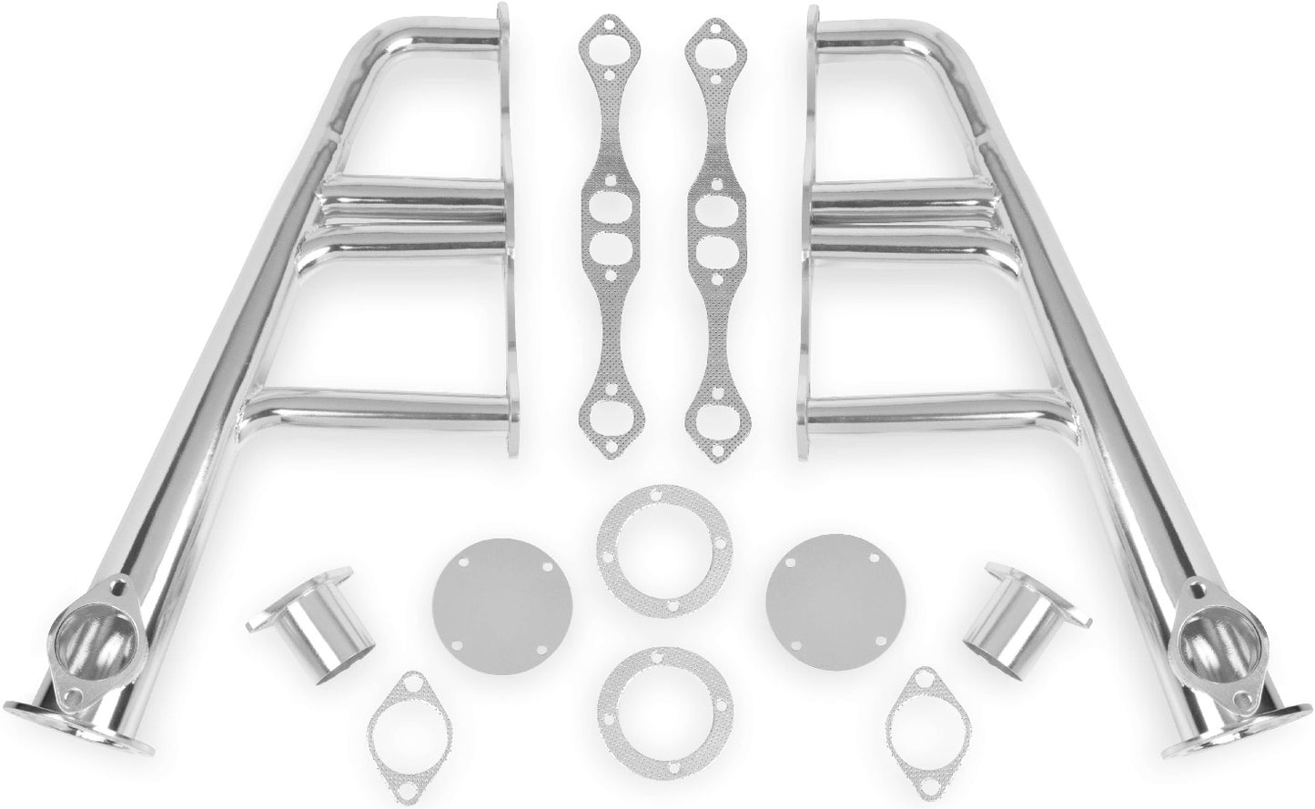 HEADER,SBC,1 5/8,LAKESTER,3 1/2,CHROME