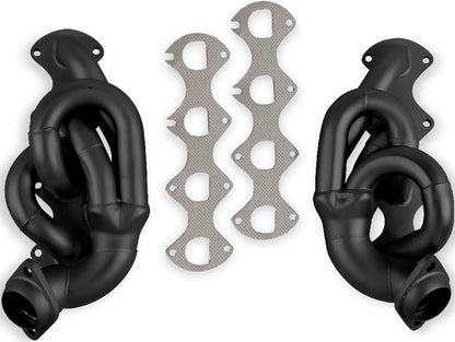 HEADER,4.6,1 5/8,05-09 MUSTANG GT,SHORTY,BLACK