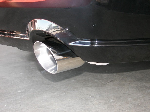 AXLE-BACK EXHAUST,2.5",05-10 MUSTANG GT,POLISHED