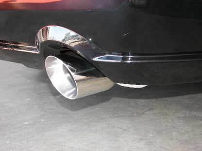 AXLE-BACK EXHAUST,2.5",05-10 MUSTANG GT,POLISHED