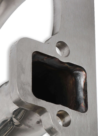 HEADER,SBF TURBO,1 7/8,DOWN & FORWARD,3,POLISHED