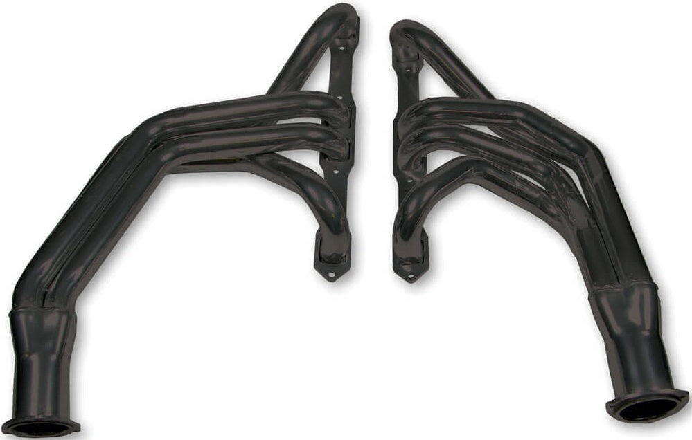 HEADER,BB MOPAR,383,1 3/4,67-74 TRUCK,LONG,3,BLACK