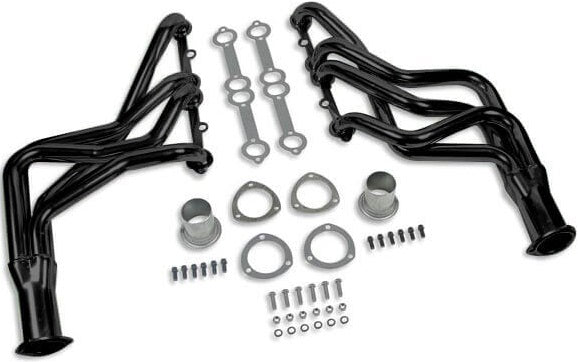 HEADER,SBC,1 5/8,75-81 CAMARO,LONG TUBE,3,BLACK