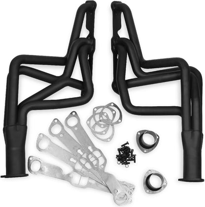 HEADER,350/455,1 5/8,75-79 TA,LONG,3,BLACK