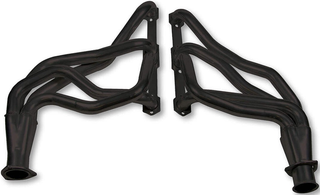 HEADER,SBC,1 1/2,75-91 4WD,LONG,3,BLACK