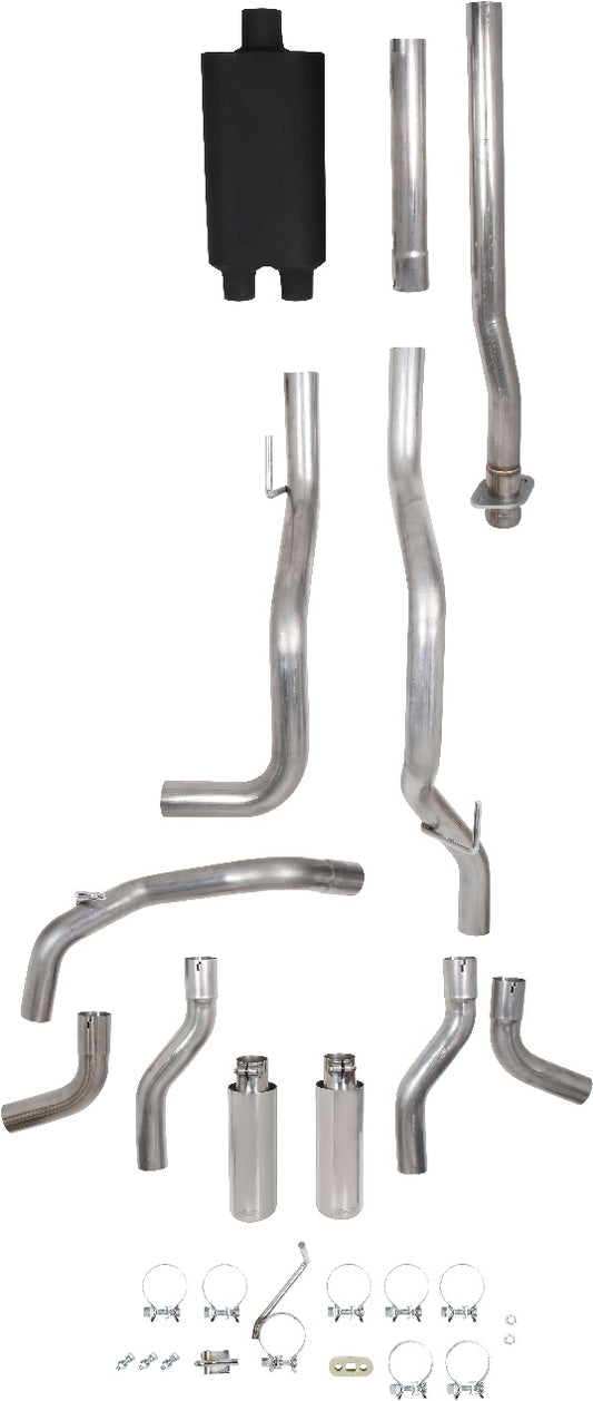 CAT-BACK EXHAUST,09-14 F150,4.6-5.4
