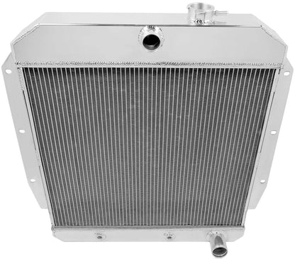 RADIATOR,ALUM,4 ROW,55-59 CHEVY TRUCK