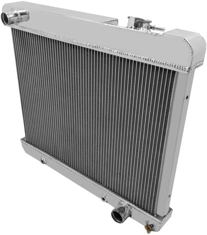 RADIATOR,ALUM,4 ROW,61-66 GM DOWNFLOW